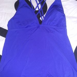 ANA size large womens swim top